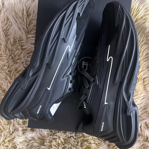 Balmain running row sneakers Size EU 46 for Men - Picture 4 of 11